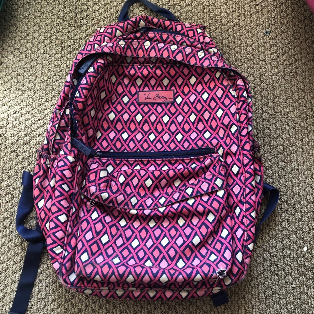 Vera Bradley "Katalina Pink Diamonds" backpack